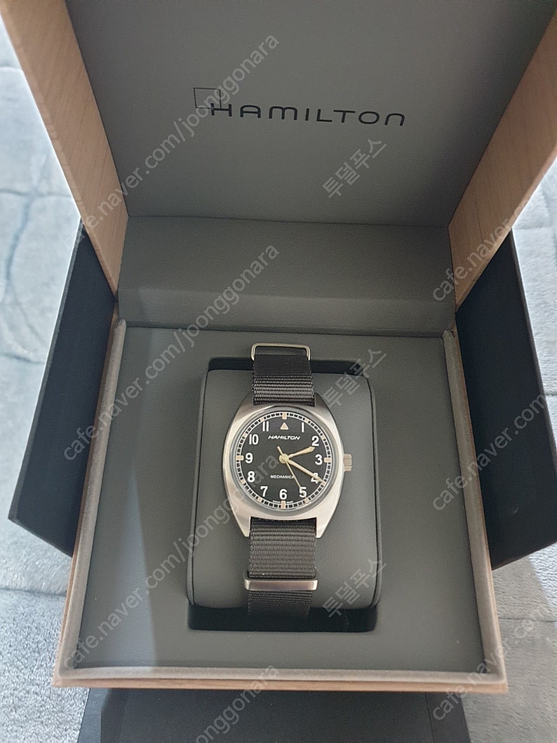 [초민트급] 해밀턴 W10 + 페노메 나토 스트랩--7