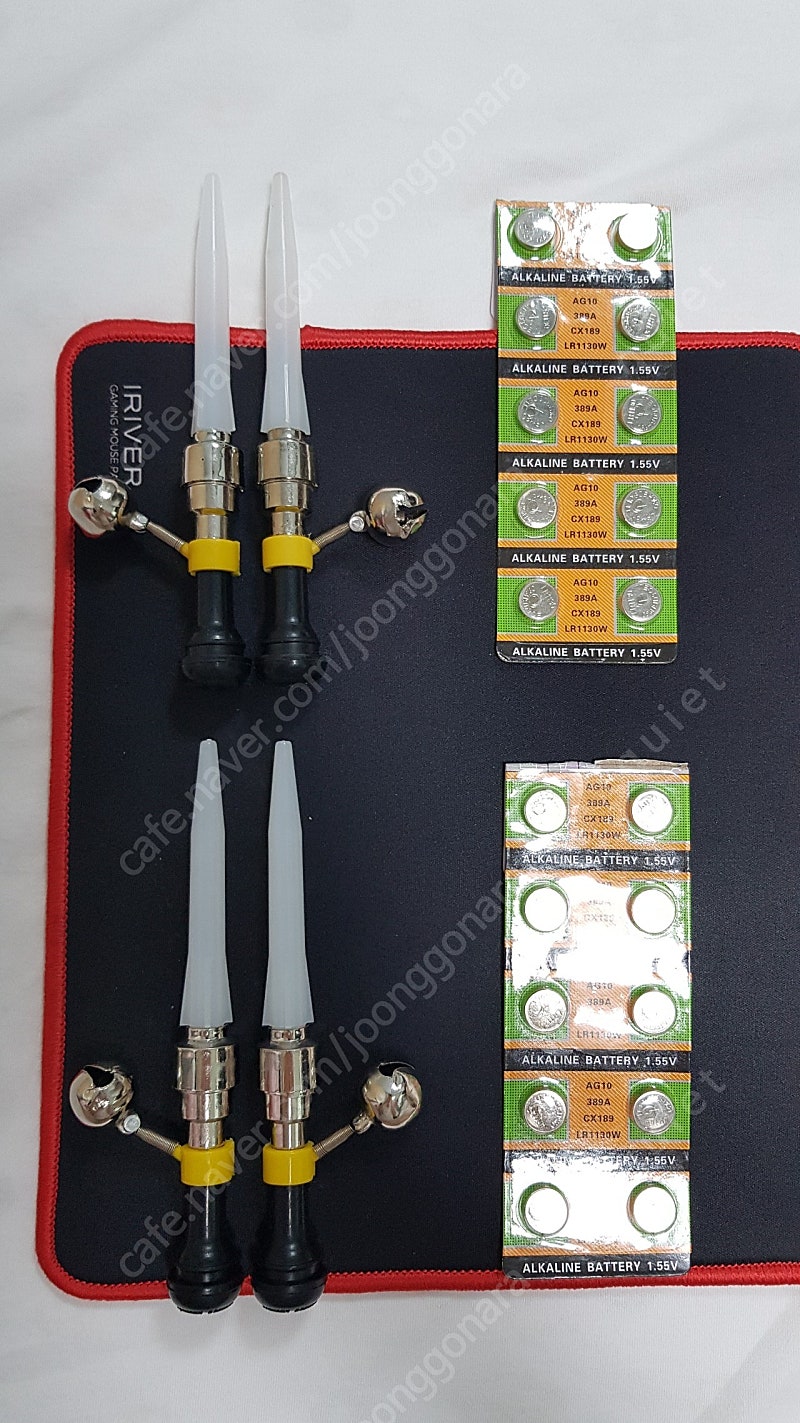 원투낚시 서프스텐드 삼각대용 LED 어신감지기 4개(2세트)