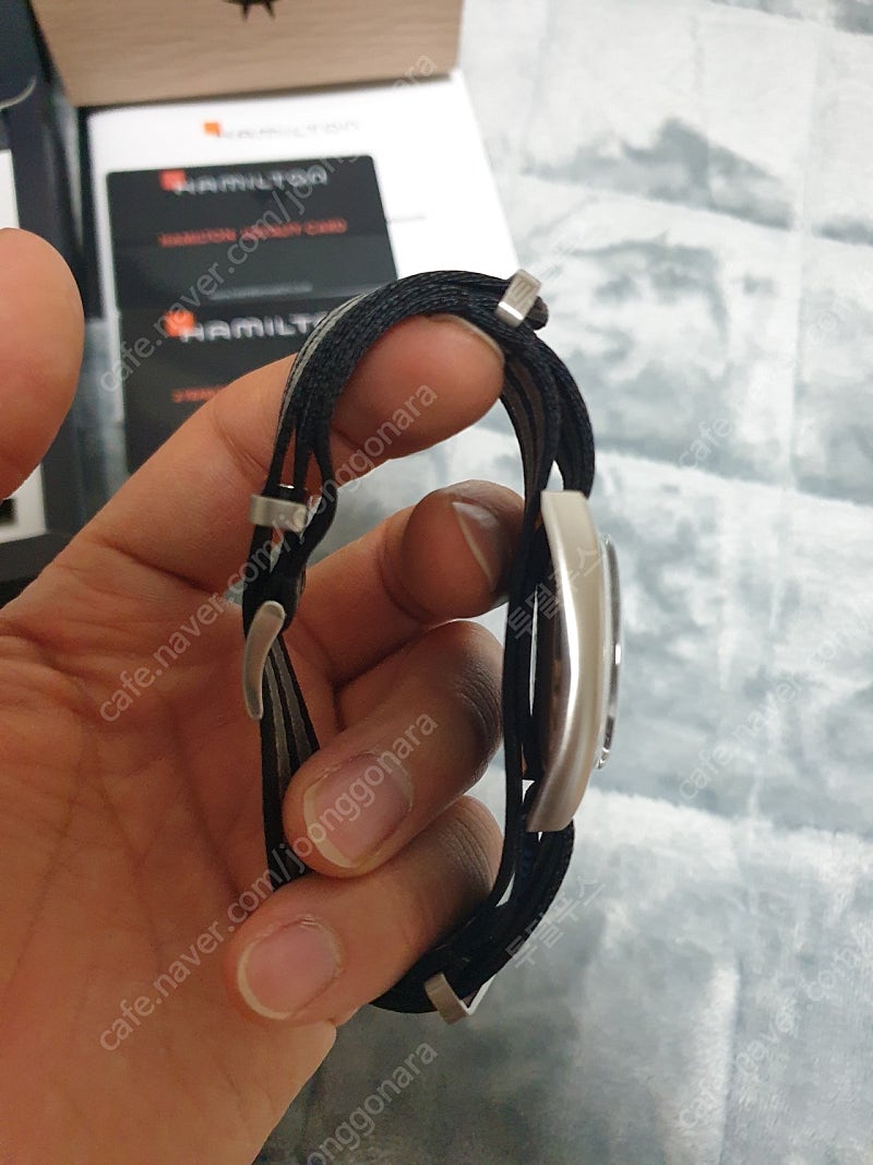 [초민트급] 해밀턴 W10 + 페노메 나토 스트랩--4