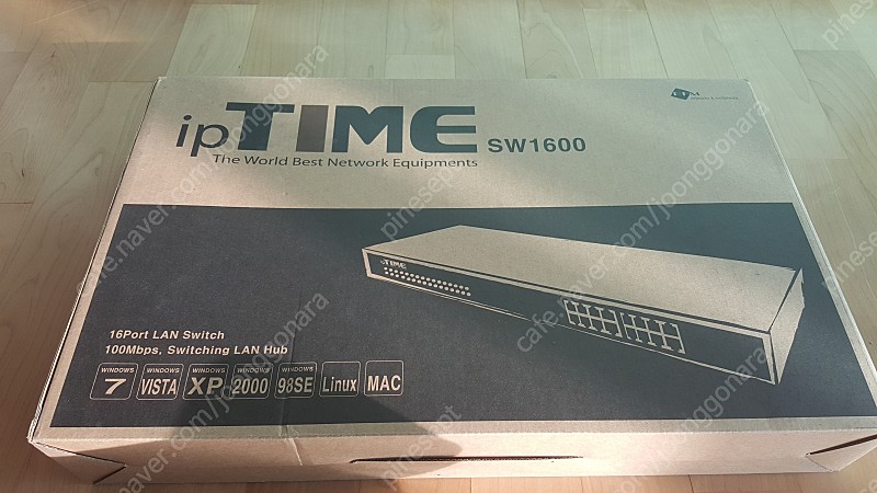 아이피타임 iptime SW1600 16포트 스위치허브 2만원