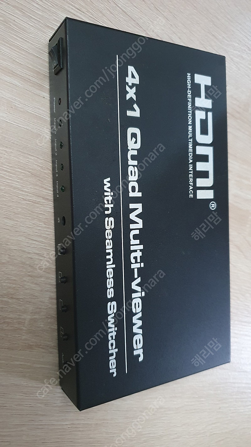 HDMI 4x1 Quad Multi-Viewer 화면분할기