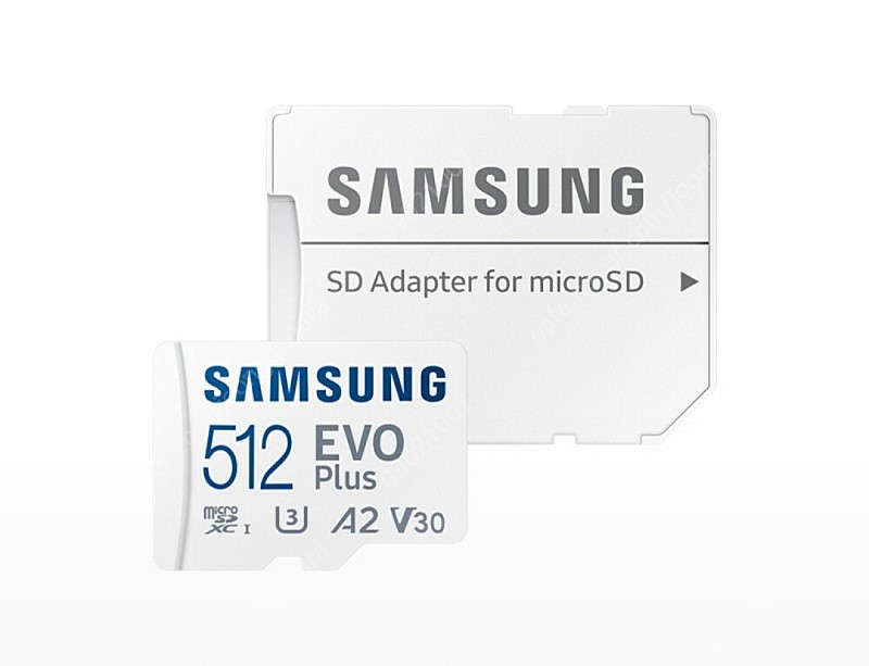 (미개봉) 마이크로 SD카드 EVO PLUS 512GB