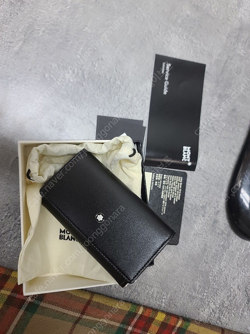 [정품]몽블랑 키홀더 지갑 미사용품 풀구성품 저렴하게 그냥팝니다!!