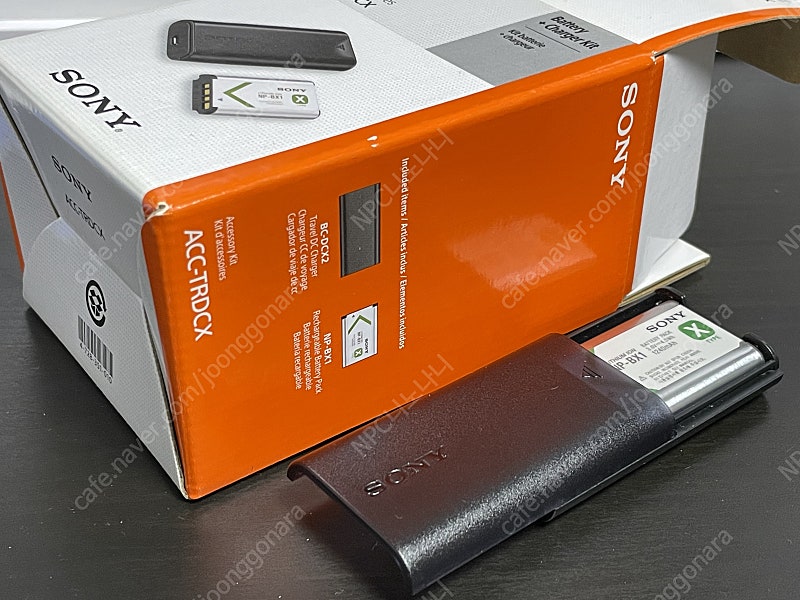 [판매] 여행용 배터리 충전셋 sony ACC-TRDCX