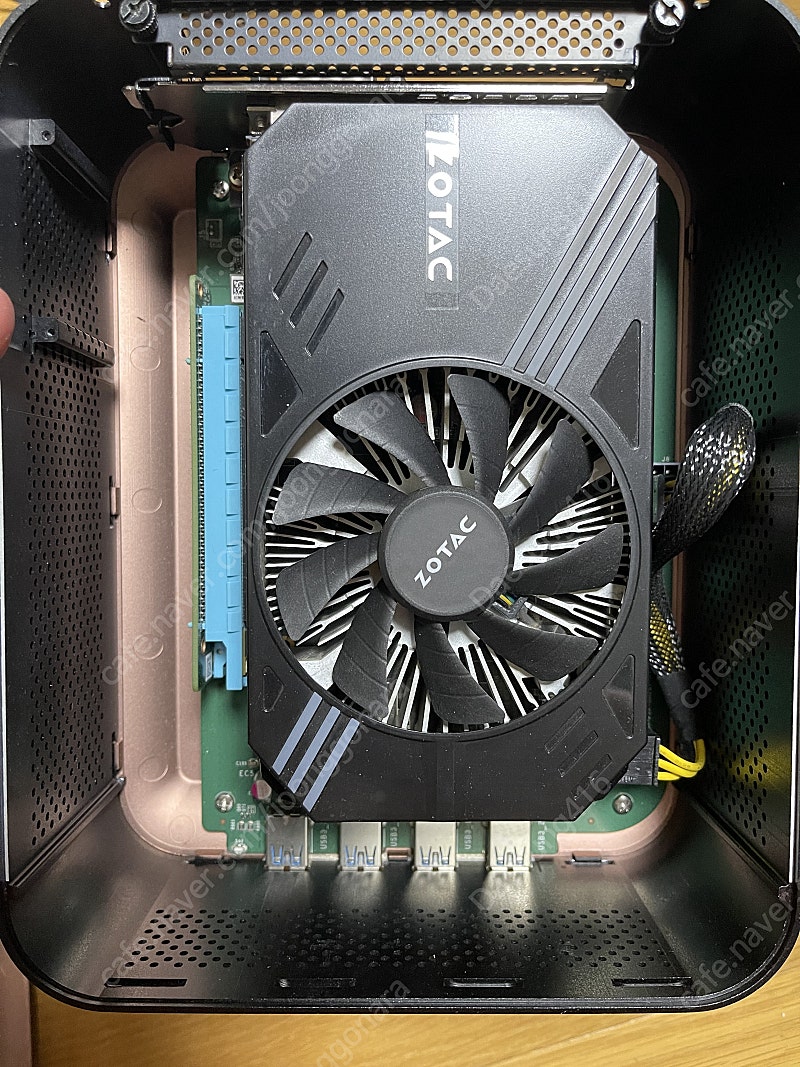 GTX1060 6g 그래픽카드 eGPU머신 ZOTAC AMP BOX MINI