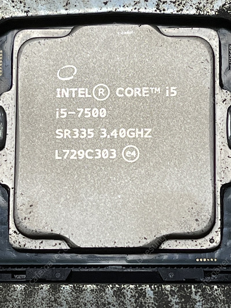 I5 7500 CPU + H110M-HDV 판매합니다.