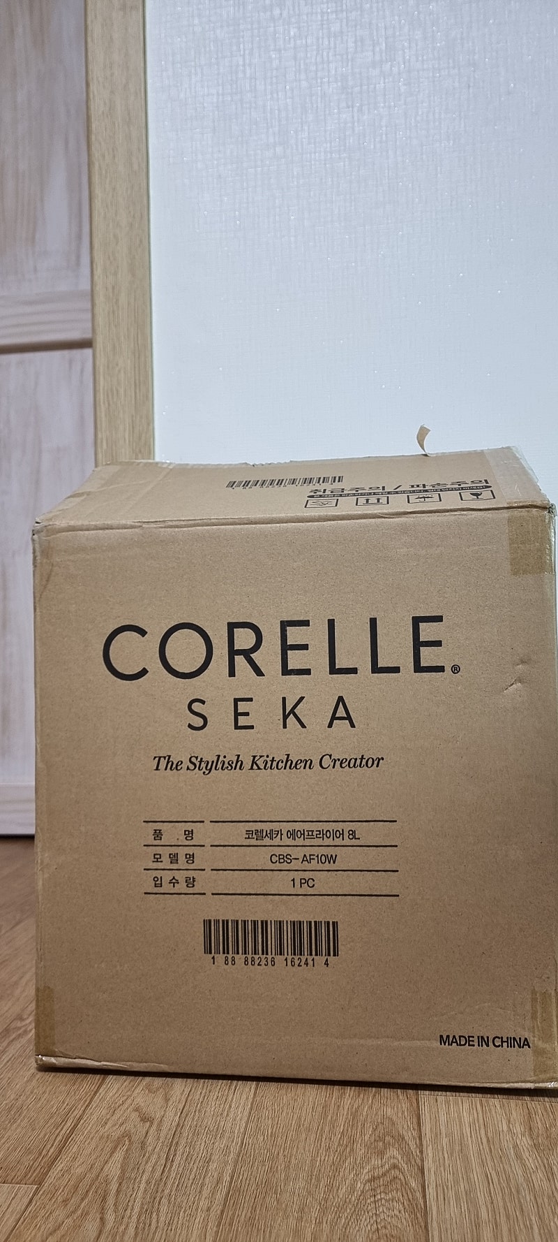 코렐 corelle 세카 에어프라이어 cbs-af10w 180000원