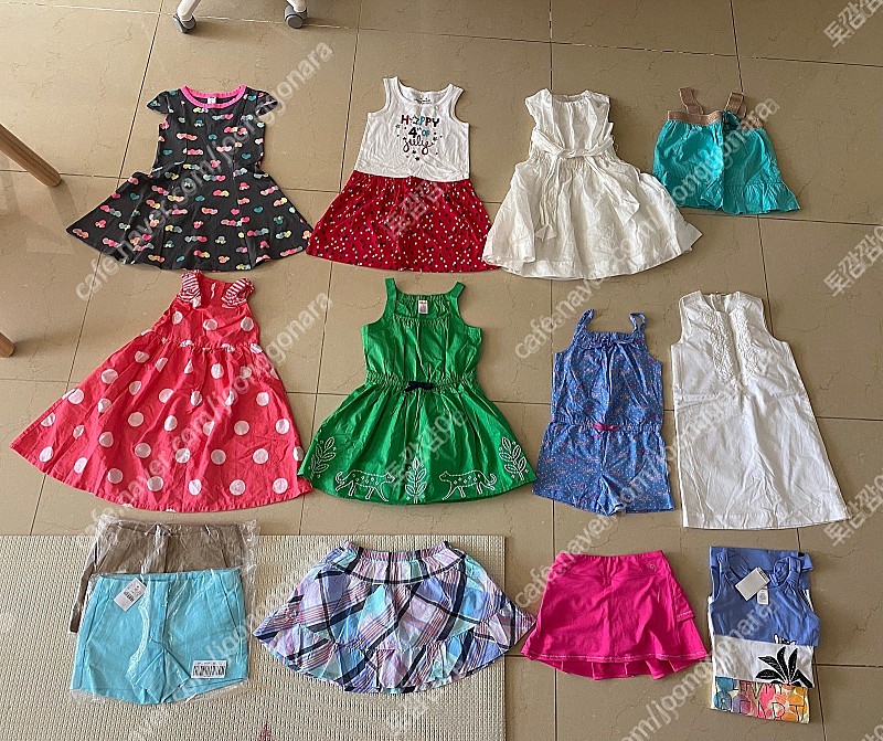 모두 새옷 여아 봄 여름 옷 (5~7세) - 제이크루 크루컷, 짐보리, 갭, 오시코시 등