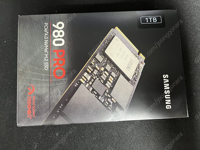 삼성 980 pro m.2 nvme 1TB 미개봉품 팢니다