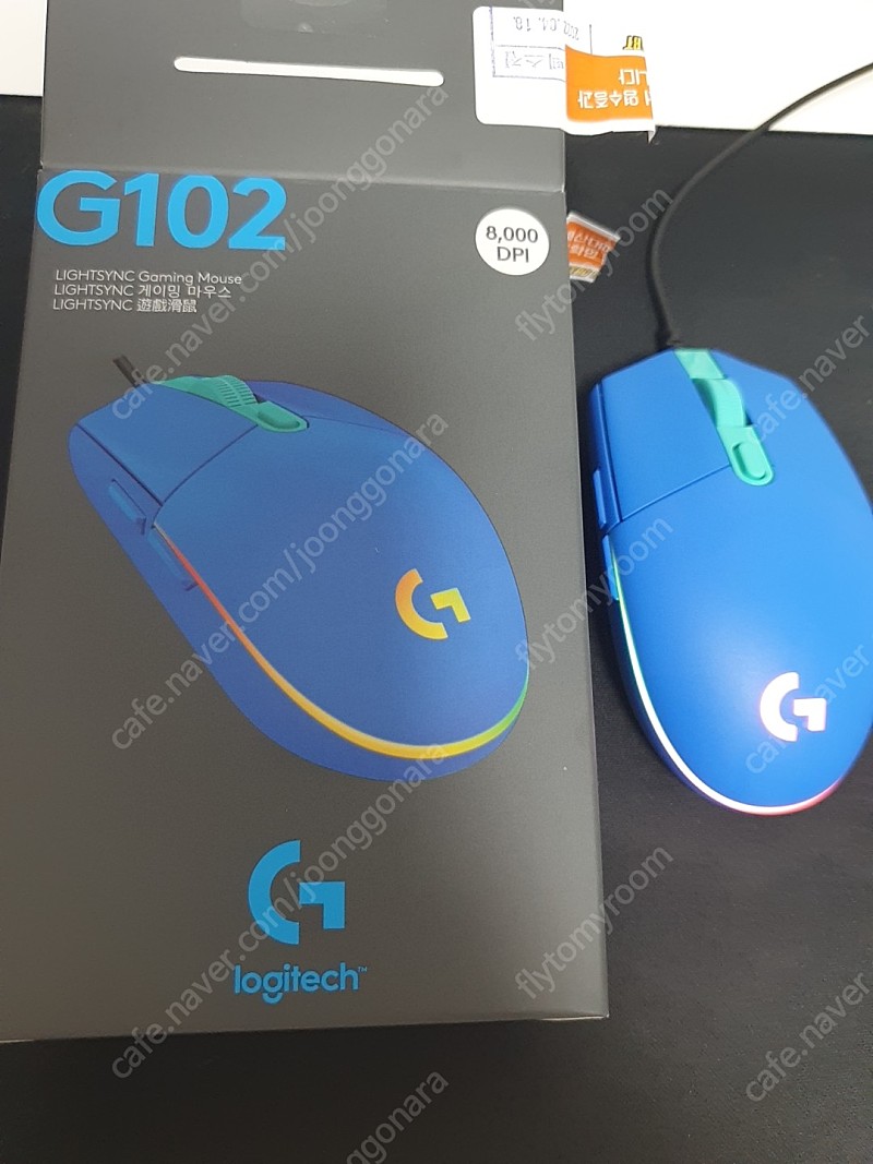 로지텍 g102 블루