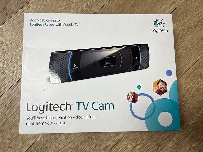 로지텍 구글TV 웹캠, TV캠 새상품