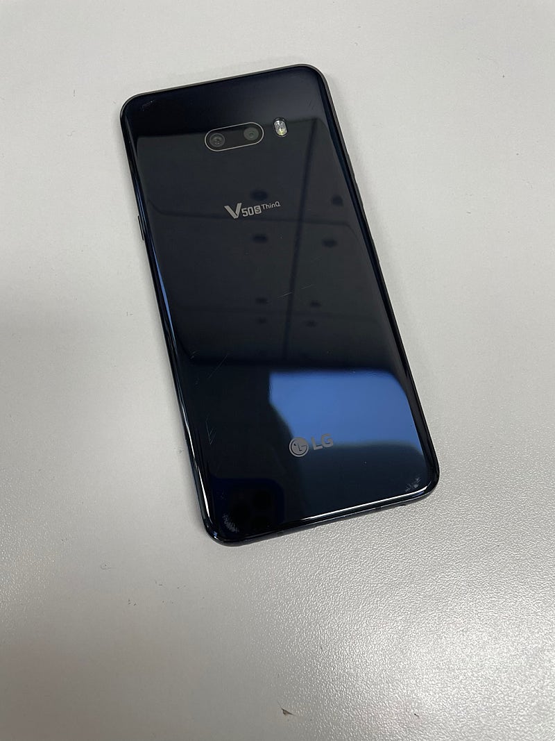 LG V50S 256기가 블랙 무잔상 액정기스 9만원 판매합니다