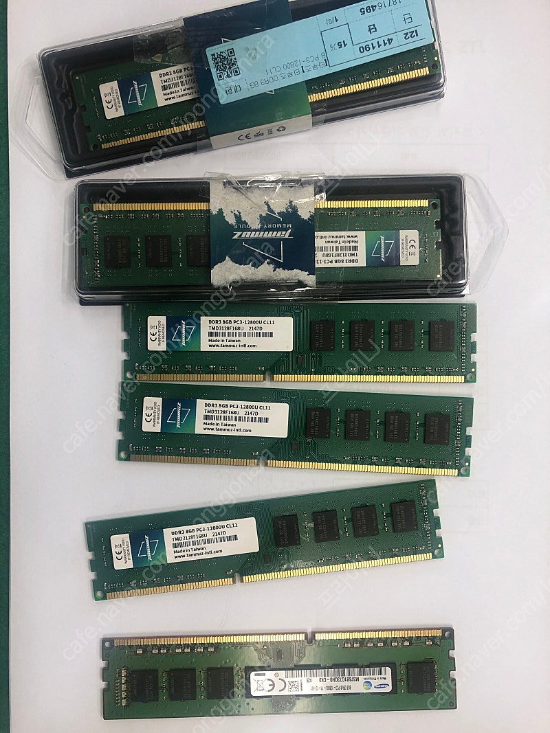 DDR3 램 메모리카드 8기가 부산 판매합니다