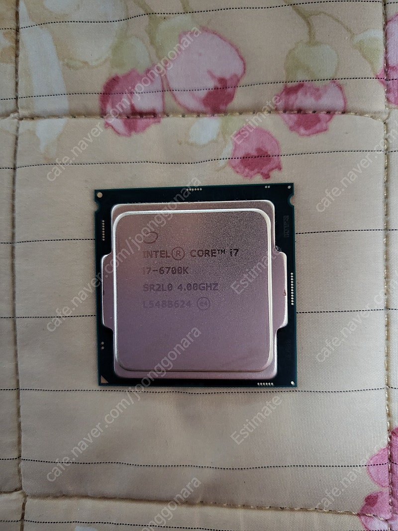 INTEL i7 6700K 팝니다.