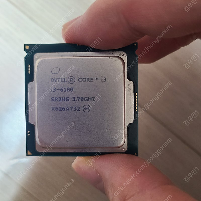 i3-6100 cpu + 쿨러 팝니다