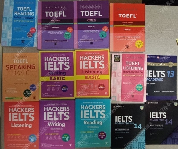 토플 (TOEFL), 아이엘츠(IELTS), Skills for success 교재 판매합니다!