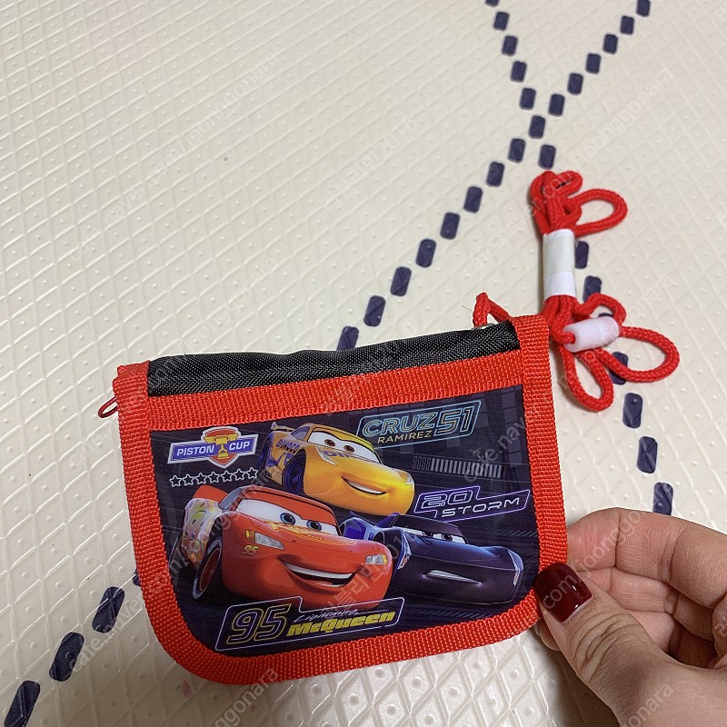 디즈니 카 목걸이형 지갑 새상품 8800원