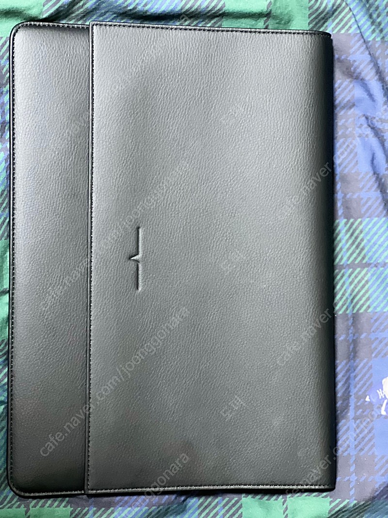 맥북 13인치 블랙 가죽 케이스 애플 정품