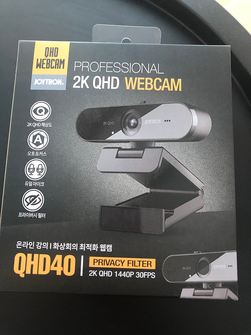 웹캠 조이트론 QHD40