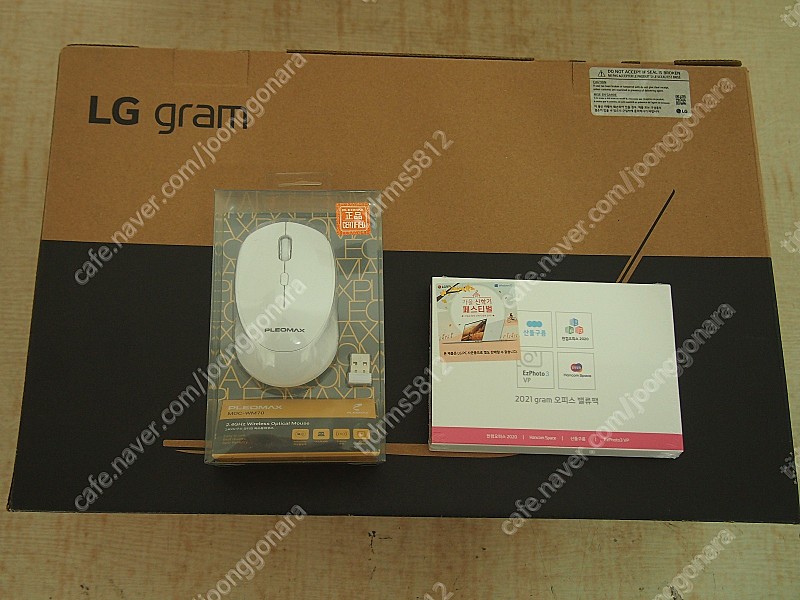 그램노트북15 15Z95N-GP5TL ﻿i5-11세대 i5-1135G7 미개봉+한글2020, 무선마우스 새제품