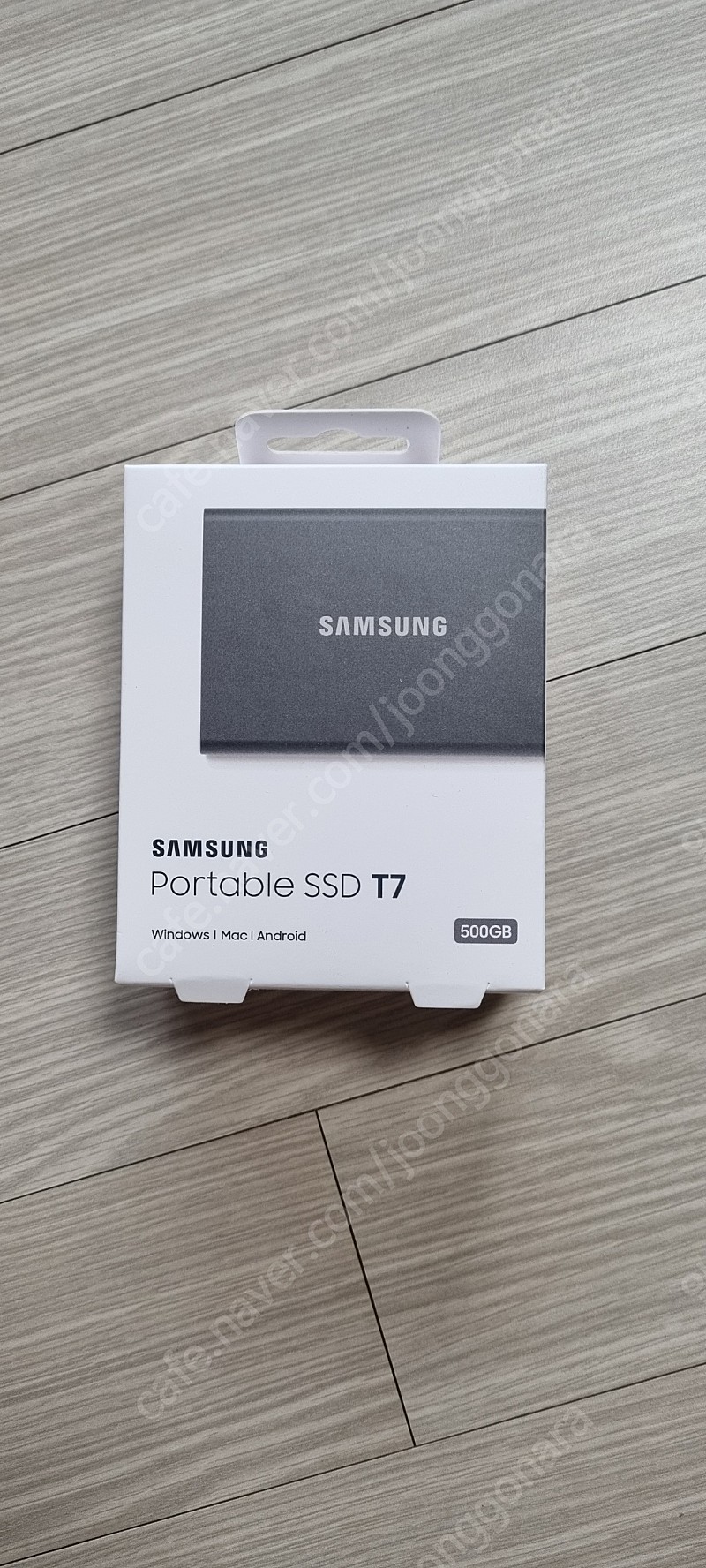 삼성SSD T7 500GB MU-PC500T/WW(미개봉)