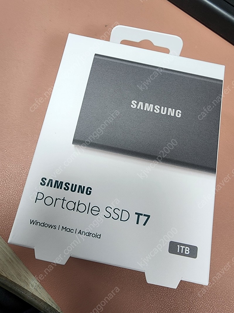 [미개봉 새제품] 삼성전자 외장SSD T7 1TB