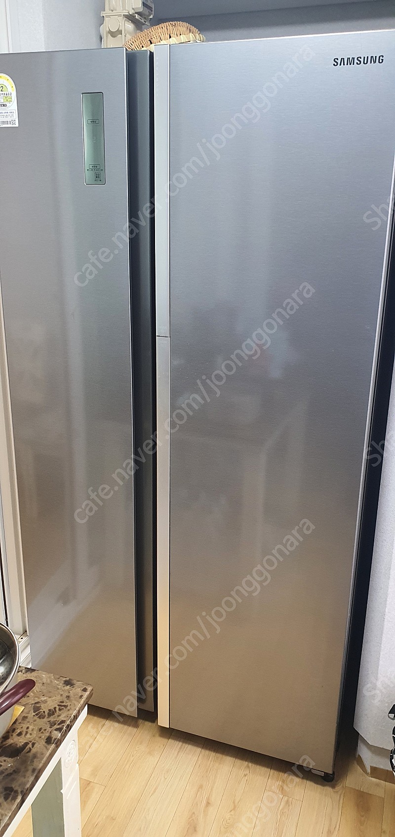 삼성 양문형 냉장고 쇼케이스 830리터