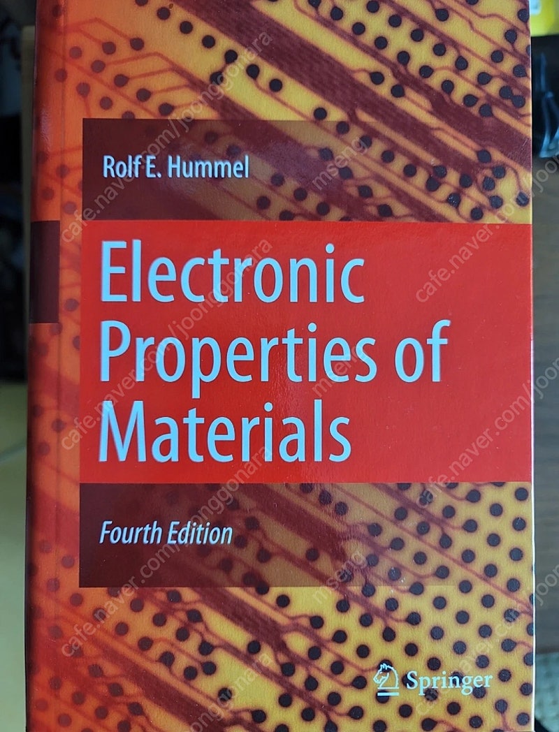 Electronic Properties of Materials (Hummel) 4th edition