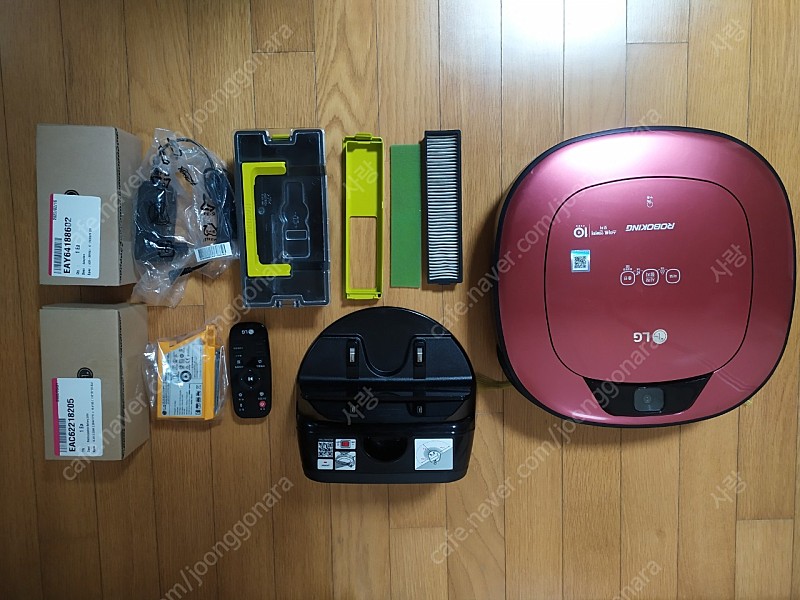 LG 로봇청소기(배터리,충전기 신품)