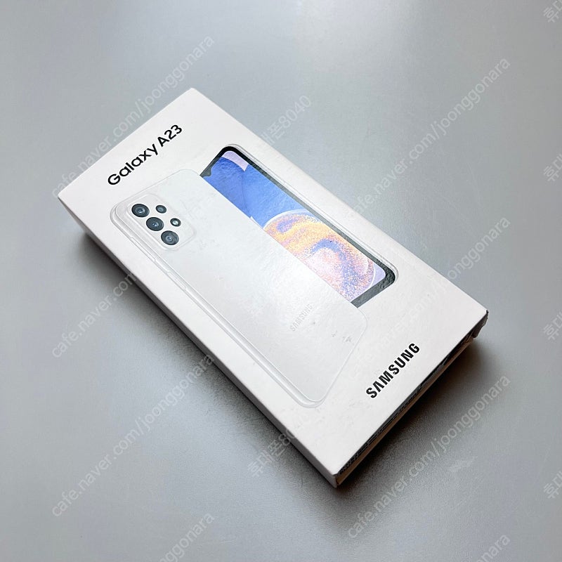 미사용 새상품 갤럭시A23 (A235) 128GB 화이트 26만원