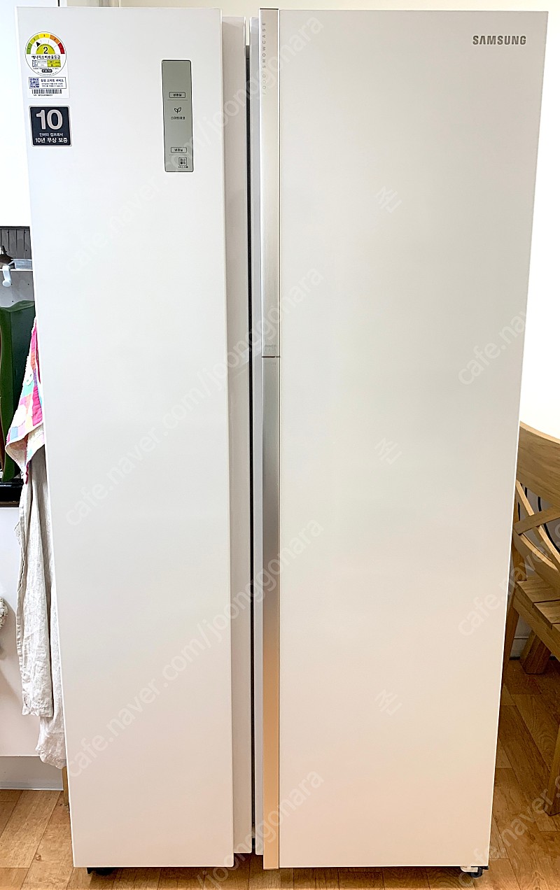삼성 양문형냉장고 지펠 RH83H90007W