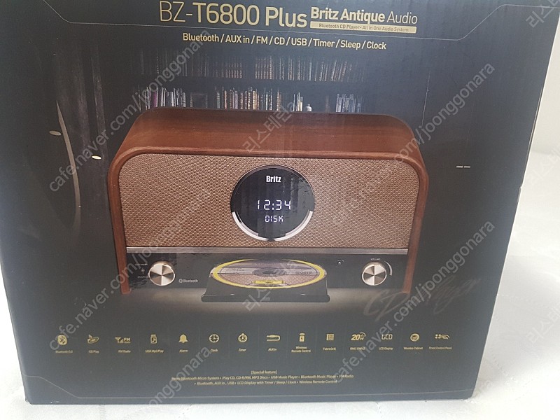 브리츠 t6800plus 올인원 오디오 미개봉 새제품