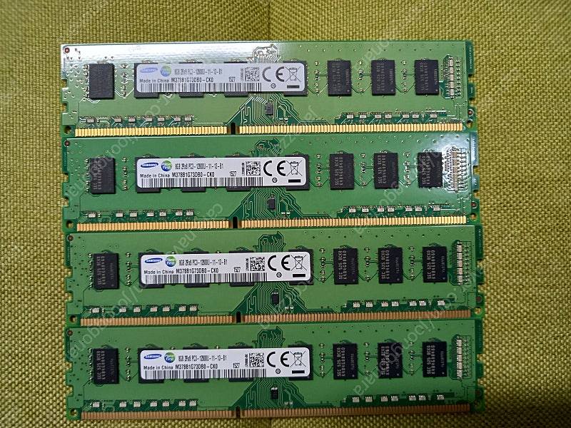 [인천] 삼성 ddr3 12800 양면 8g (동일주차) 판매