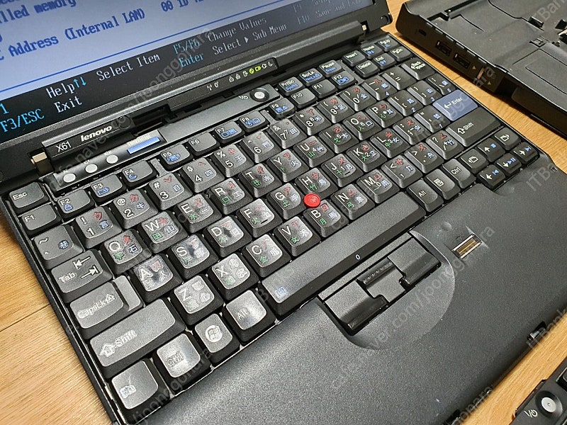 thinkpad x61(os 4개) 판매합니다.--5