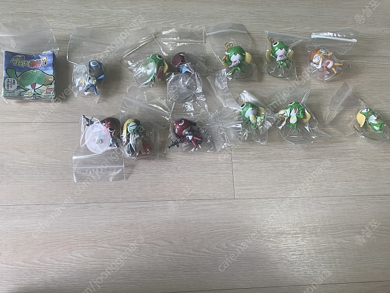 케로로 캐릭터셀(캬라셀) 1,2,3,4,5 일괄 30