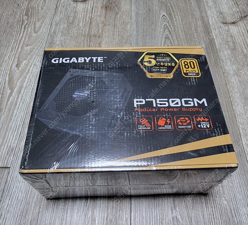 GIGABYTE P750GM 80PLUS GOLD 풀모듈러 미개봉 65,000원에 판매합니다