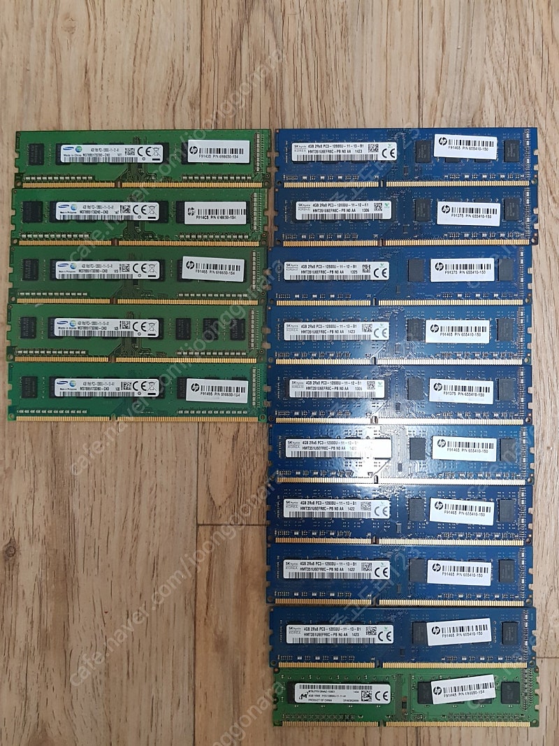 DDR3 PC3 4G 12800U 15개