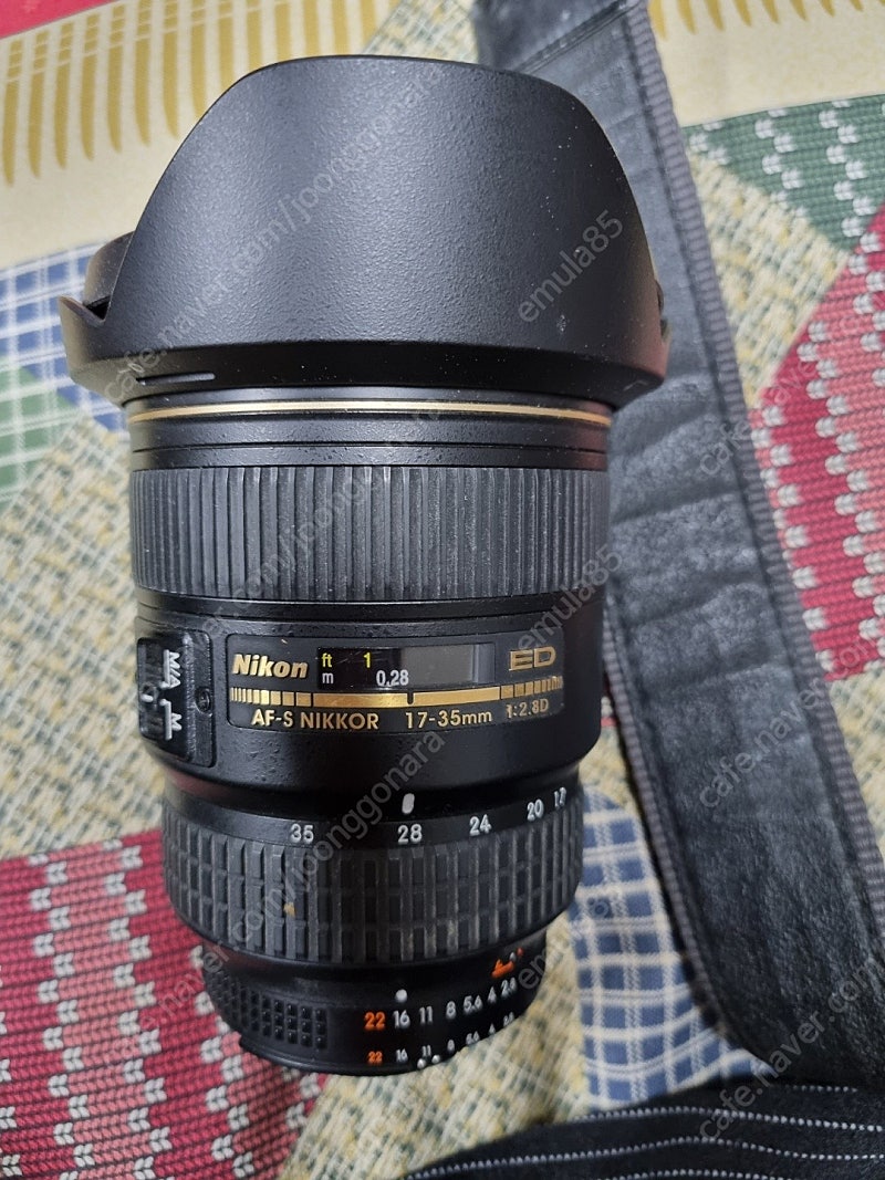 니콘 카메라 렌즈 af-s 17-35mm