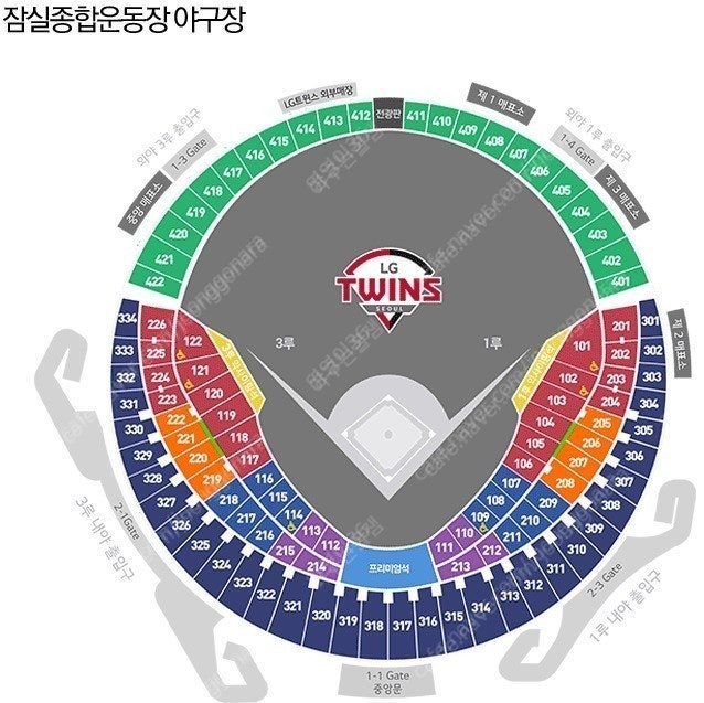 Lg . 두산 5월5일< 3루 오렌지석 1자리>