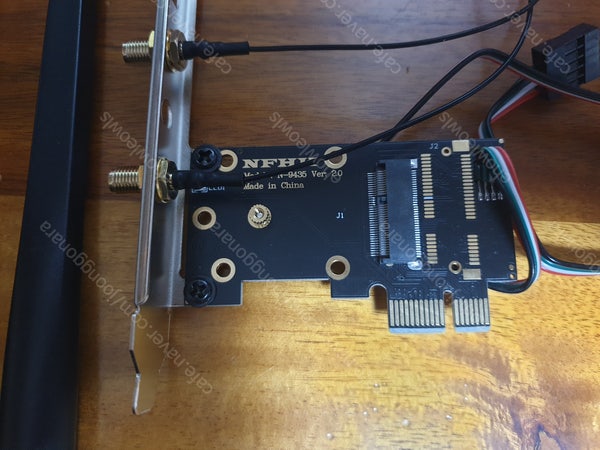 데스크탑용 무선랜카드 아답터 pcie 1만--1