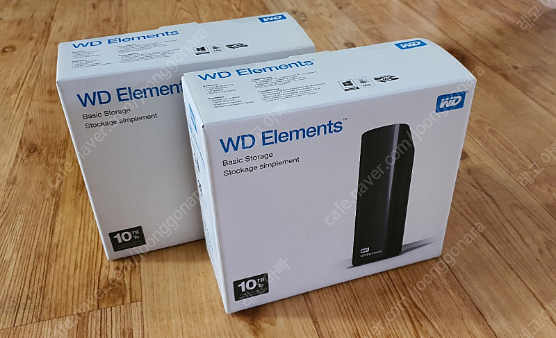 WD Element 10TB 외장 하드디스크 2개 판매합니다.