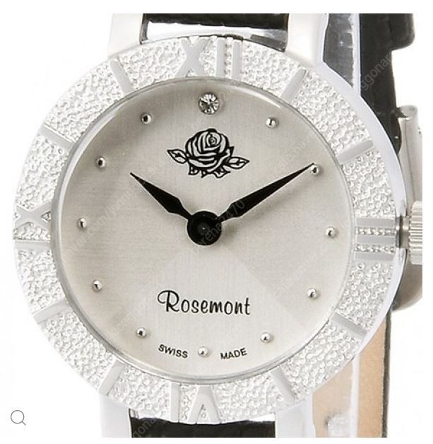 로즈몽 가죽 시계 미개봉 새상품 판매 택포 14만원(선물가능) 모델명 RS#55-03BK