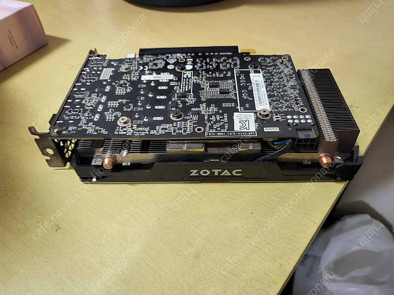 ZOTAC GTX 1060 6G 팝니다.