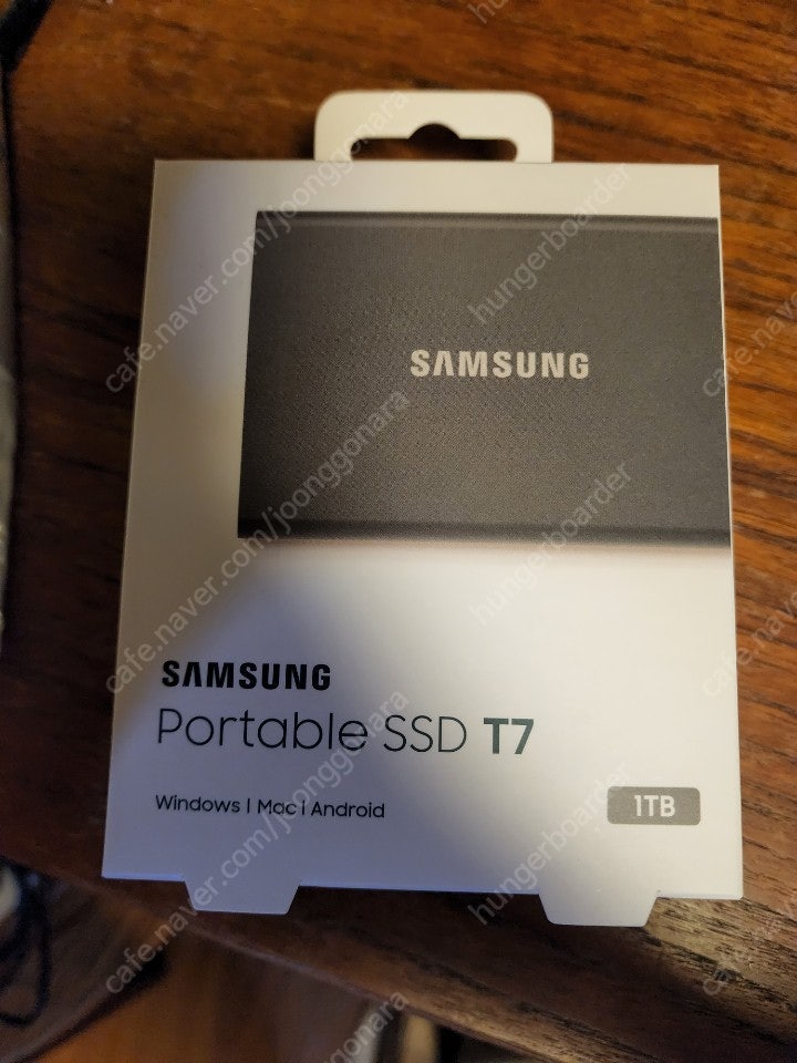 삼성 portable SSD T7 1TB (미개봉) (서울대입구)