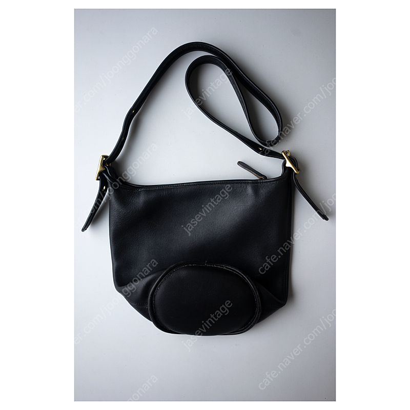 올드 코치 레더 더플백 블랙 / old COACH - Leather Duffle Bag M (Black)