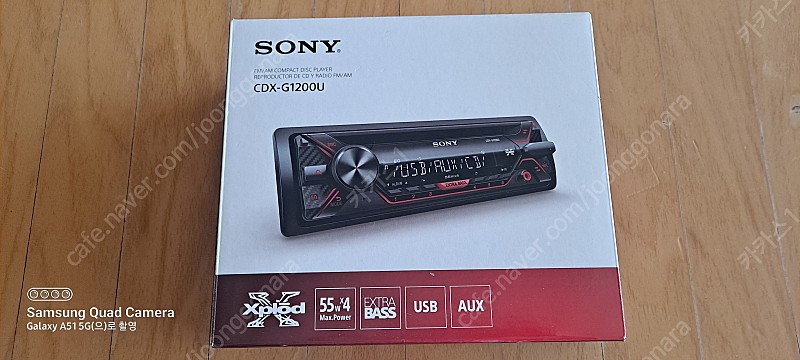소니 오디오 CDX-G1200U 새상품판매