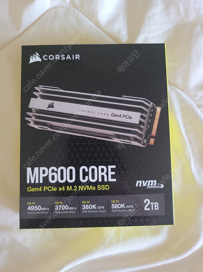 커세어 mp600 nvme ssd 2tb 판매합니다--1