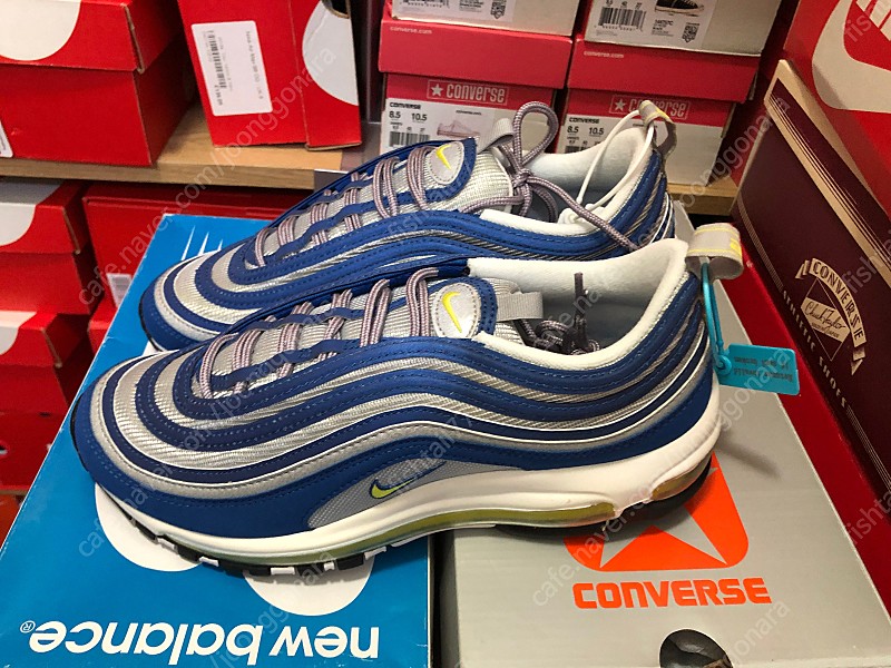 Nike airmax97 og royal neon/나이키 맥스97 파은/270/921826-041