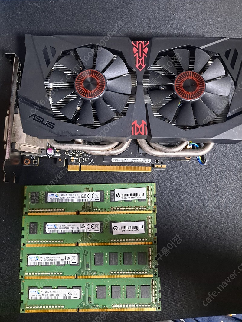 (가격인하)GTX 960 4G 스트릭스와 DDR3 4G 4개 판매합니다.