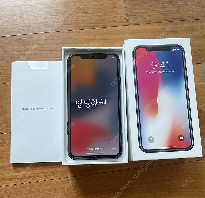 아이폰X 64기가 블랙--7